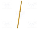 Test needle; Operational spring compression: 8mm; 5A; Ø: 1.3mm