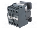 Contactor: 3-pole; NO x3; Auxiliary contacts: NO; 230VAC; 32A; DIN