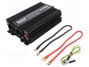 Converter: automotive dc/ac; 1300W; Uout: 230VAC; Out: mains 230V