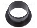 Bearing: sleeve bearing; with flange; Øout: 20mm; Øint: 18mm; black