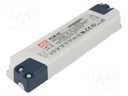 Power supply: switched-mode; LED; 40.6W; 15÷29VDC; 1400mA; IP30