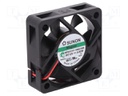 Fan: DC; axial; 12VDC; 50x50x15mm; 28.73m3/h; 33dBA; Vapo; 6100rpm