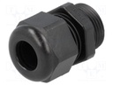 Cable gland; PG13,5; IP68; Mat: polyamide; black; UL94V-0
