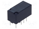 Relay: electromagnetic; DPDT; Ucoil: 12VDC; 2A/30VDC; max.220VDC