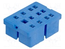 Socket; PIN: 8; 10A; 250VAC; Application: 55.32; Mounting: PCB