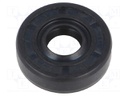 Oil seal; NBR; D: 7mm; -40÷100°C; Shore hardness: 70; Øhole: 25mm