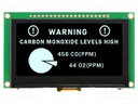 Display: OLED; graphical; 2.7"; 128x64; Dim: 82x47.5x5.5mm; white