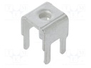 Terminal: screw terminal; THT,screw terminal; silver; 7.5x5mm