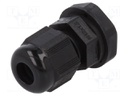 Cable gland; M12; IP66,IP68; Mat: polyamide; black; Pcs: 10