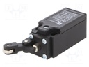 Limit switch; angled lever with roller; NO + NC; 5A; max.250VAC