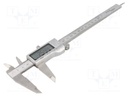 Calliper; Range: 0÷200mm,0÷8"; with digital readouts