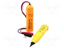 LAN wiring / conductor detector; LED; Interface: RJ12,