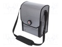 Bag: toolbag; 260x140x300mm; plastic,fiberglass; 10l