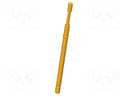 Test needle; Operational spring compression: 4mm; 5A; Ø: 1.5mm