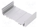 Profile; Mat: aluminium; X: 60mm; Y: 105mm; Z: 25.5mm