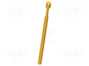 Test needle; Operational spring compression: 4mm; 5A; Ø: 2.3mm