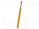Test needle; Operational spring compression: 4mm; 8A; Ø: 1.3mm