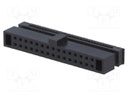 Plug; IDC; female; PIN: 30; IDC; for ribbon cable; 0.635mm