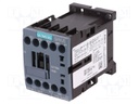 Contactor: 3-pole; NO x3; Auxiliary contacts: NO; 110VAC; 12A; 690V