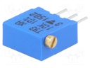 Potentiometer: mounting; multiturn; 10kΩ; 500mW; THT; ±10%; linear