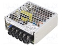 Power supply: industrial; single-channel,universal; 50W; 24VDC
