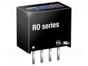 Converter: DC/DC; 1W; Uin: 2.97÷3.63V; Uout: 5VDC; Iout: 200mA; SIP4
