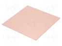 Laminate; FR4; 1.6mm; L: 200mm; W: 200mm; Coating: copper