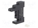 Socket; PIN: 5; 10A; 250VAC; Mounting: DIN,on panel; Series: HF14FF