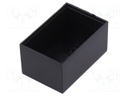 Enclosure: designed for potting; X: 20mm; Y: 30mm; Z: 15mm; ABS
