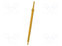 Test needle; Maksimum spring compression: 5mm; 3A; Contacts: CuBe