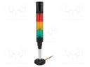 Signaller: signalling column; buzzer,continuous light; LED; 40mm