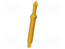 Test needle; Operational spring compression: 4mm; 5A; Ø: 2.3mm