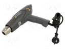 Electric hot shrink gun; 1.6kW; 240l/min@1,450l/min@2