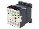 Contactor: 4-pole; NC x2 + NO x2; 110VDC; 10A; DIN,on panel