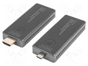 HDMI extender; DisplayPort 1.2,HDCP 1.3,HDCP 2.2,HDMI 2.0