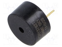 Sound transducer: piezo signaller; THT; 4.8kHz; 10mA; -40÷85°C