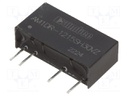 Converter: DC/DC; 1W; Uin: 11.4÷12.6V; Uout: 15VDC; Iout: 67mA; SIP7
