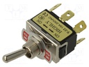 Switch: toggle; Pos: 2; DPDT; ON-ON; 15A/250VAC; Leads: connectors