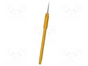 Test needle; Operational spring compression: 4mm; 5A; Ø: 0.6mm