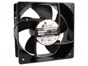 Fan: AC; axial; 230VAC; 205x205x90mm; 1020m3/h; 67dBA; ball bearing