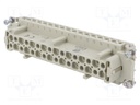 Connector: rectangular; female; Han E; PIN: 32; 32+PE; size L32B