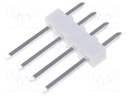 Pin header; pin strips; KK 254; male; PIN: 4; straight; 2.54mm; THT