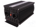 Converter: automotive dc/ac; 2500W; Uout: 230VAC; Out: mains 230V