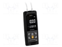 Manometer; -10÷10kPa; LCD; ±1%; Interface: USB C; Ø162x63mm; IP20