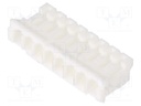 Plug; wire-board; female; 140; 2mm; PIN: 8; w/o contacts; for cable