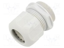 Cable gland; without nut; M40; 1.5; IP68; PA; grey