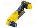 Drill; battery; 0÷600rpm,0÷1.95krpm; 45Nm; 18VDC; angular; 10mm