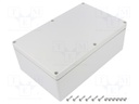 Enclosure: multipurpose; X: 160mm; Y: 250mm; Z: 90mm; EURONORD; grey