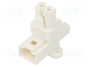 Transition: T adapter; male,female x2; EPN2; 16A; 250VAC; PIN: 2