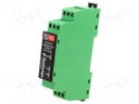 Converter; RS232/RS485; Usup: 12÷30VDC; for DIN rail mounting